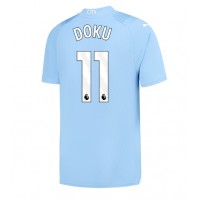 Manchester City Jeremy Doku #11 Replica Home Shirt 2023-24 Short Sleeve